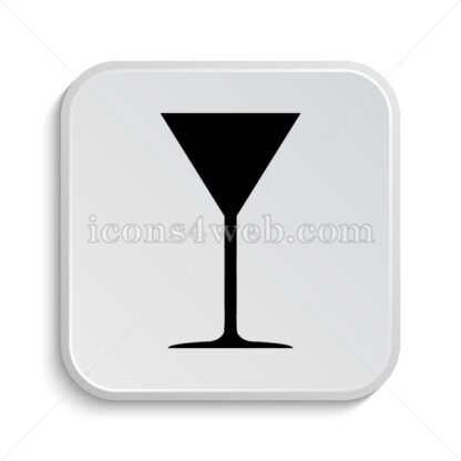 Martini glass icon design – Martini glass button design. - Icons for website