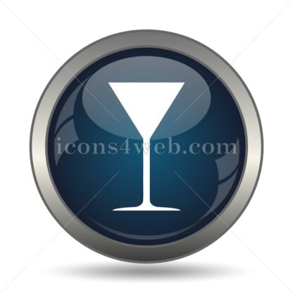 Martini glass icon for website – Martini glass stock image - Icons for website