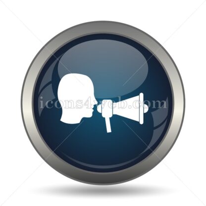 Megaphone icon for website – Megaphone stock image - Icons for website