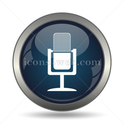Microphone icon for website – Microphone stock image - Icons for website
