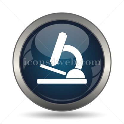 Microscope icon for website – Microscope stock image - Icons for website