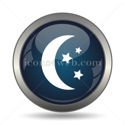 Moon icon for website – Moon stock image - Icons for website