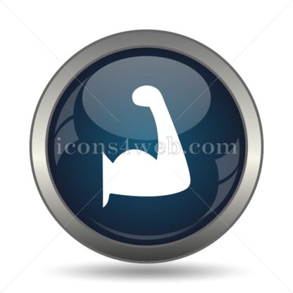Muscle icon for website – Muscle stock image - Icons for website