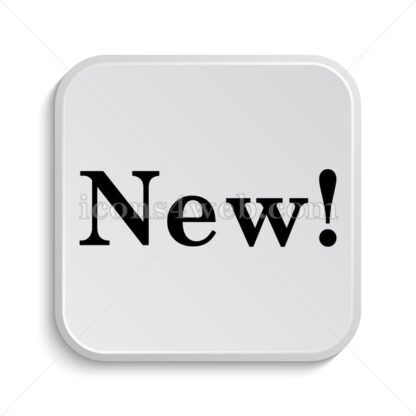 New icon design – New button design. - Icons for website