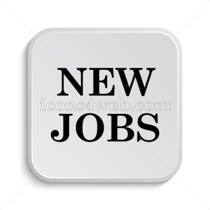 New jobs icon design – New jobs button design. - Icons for website