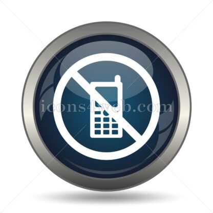 No cell phone icon for website – No cell phone stock image - Icons for website
