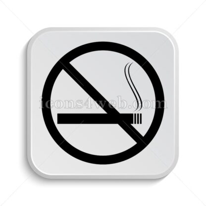 No smoking icon design – No smoking button design. - Icons for website