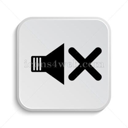 No sound icon design – No sound button design. - Icons for website