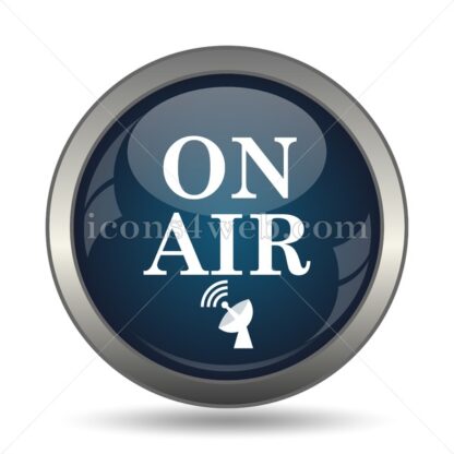 On air icon for website – On air stock image - Icons for website