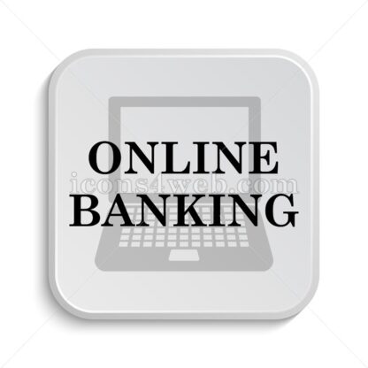 Online banking icon design – Online banking button design. - Icons for website