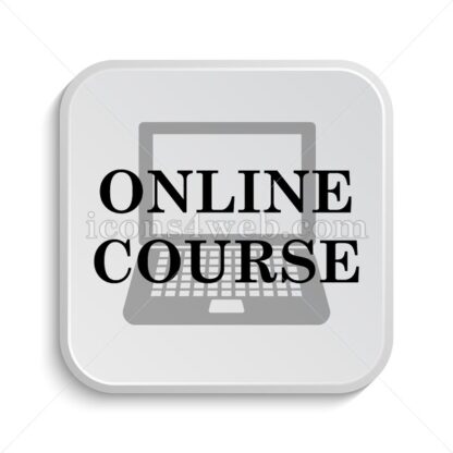 Online course icon design – Online course button design. - Icons for website