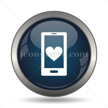 Online dating icon for website – Online dating stock image - Icons for website
