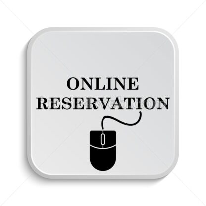 Online reservation icon design – Online reservation button design. - Icons for website