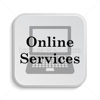 Online services icon design – Online services button design. - Icons for website