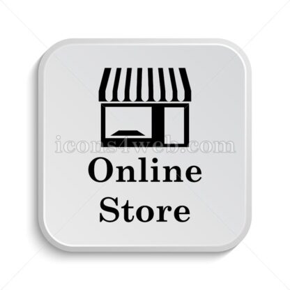 Online store icon design – Online store button design. - Icons for website