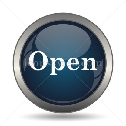 Open icon for website – Open stock image - Icons for website
