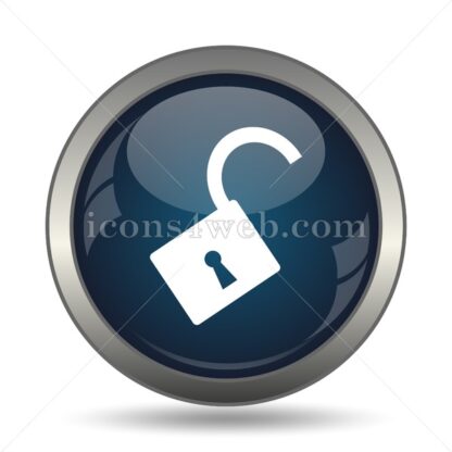 Open lock icon for website – Open lock stock image - Icons for website