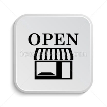 Open store icon design – Open store button design. - Icons for website