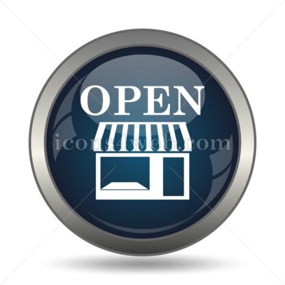 Open store icon for website – Open store stock image - Icons for website