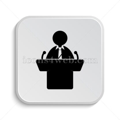 Orator icon design – Orator button design. - Icons for website