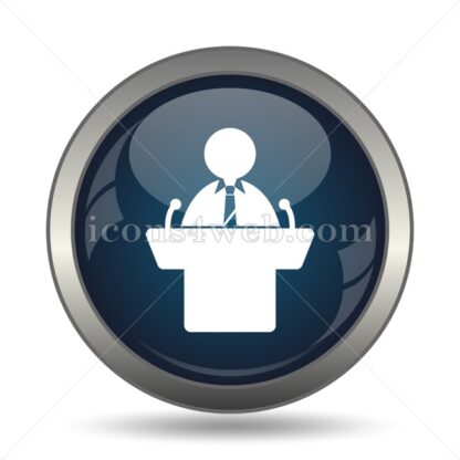 Orator icon for website – Orator stock image - Icons for website