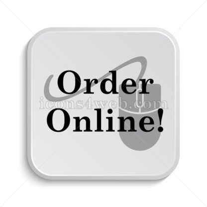 Order online icon design – Order online button design. - Icons for website