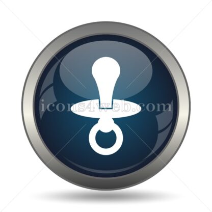 Pacifier icon for website – Pacifier stock image - Icons for website