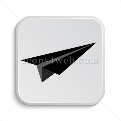 Paper plane icon design – Paper plane button design. - Icons for website