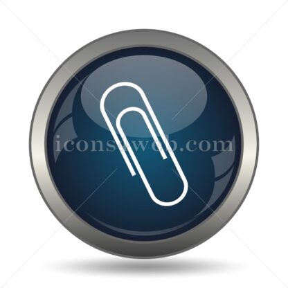 Paperclip icon for website – Paperclip stock image - Icons for website