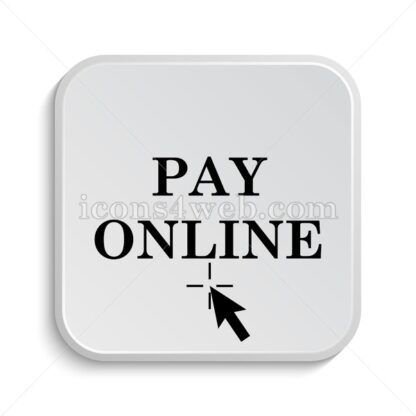 Pay online icon design – Pay online button design. - Icons for website