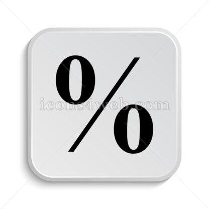 Percent icon design – Percent button design. - Icons for website