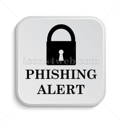 Phishing alert icon design – Phishing alert button design. - Icons for website