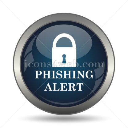 Phishing alert icon for website – Phishing alert stock image - Icons for website