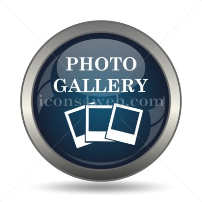 Photo gallery icon for website – Photo gallery stock image - Icons for website