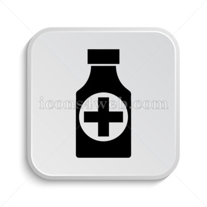 Pills bottle icon design – Pills bottle button design. - Icons for website