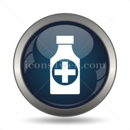 Pills bottle icon for website – Pills bottle stock image - Icons for website