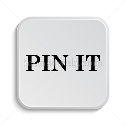 Pin it icon design – Pin it button design. - Icons for website