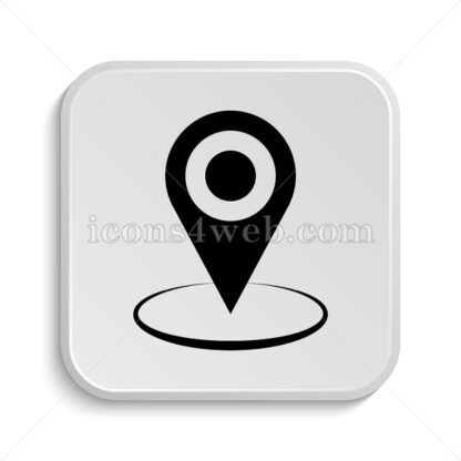 Pin location icon design – Pin location button design. - Icons for website