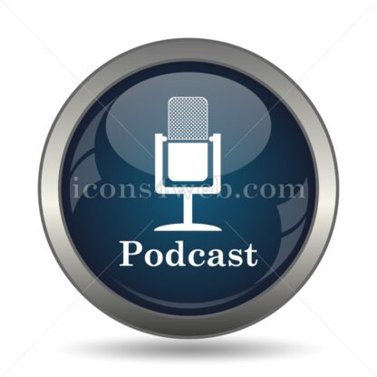 Podcast icon for website – Podcast stock image - Icons for website