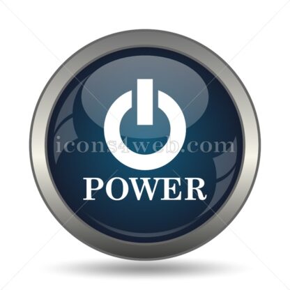 Power icon for website – Power stock image - Icons for website