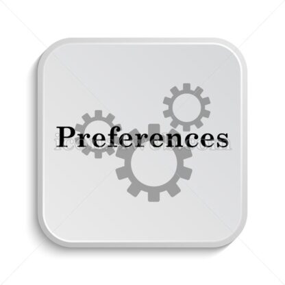 Preferences icon design – Preferences button design. - Icons for website