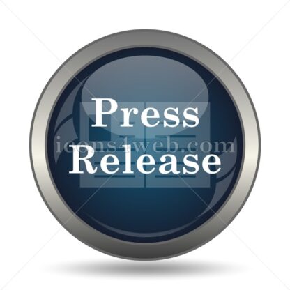 Press release icon for website – Press release stock image - Icons for website