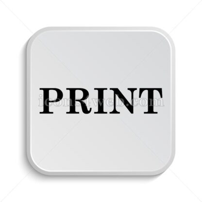 Print icon design – Print button design. - Icons for website