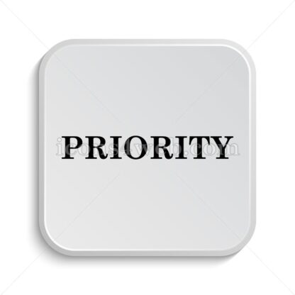 Priority icon design – Priority button design. - Icons for website