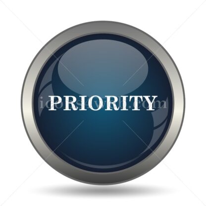 Priority icon for website – Priority stock image - Icons for website