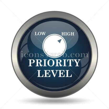 Priority level icon for website – Priority level stock image - Icons for website