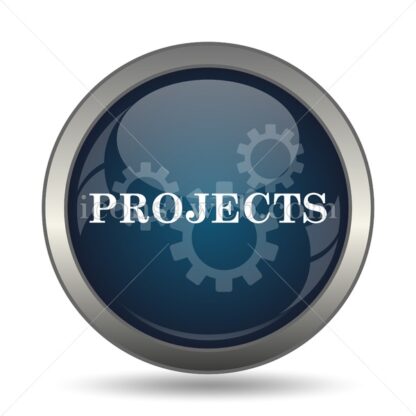 Projects icon for website – Projects stock image - Icons for website