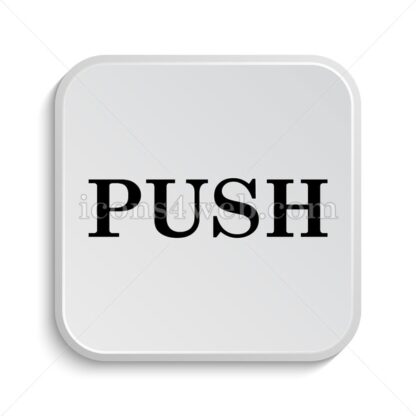 Push icon design – Push button design. - Icons for website