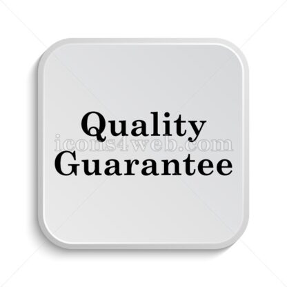 Quality guarantee icon design – Quality guarantee button design. - Icons for website