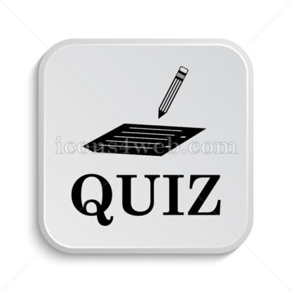 Quiz icon design – Quiz button design. - Icons for website